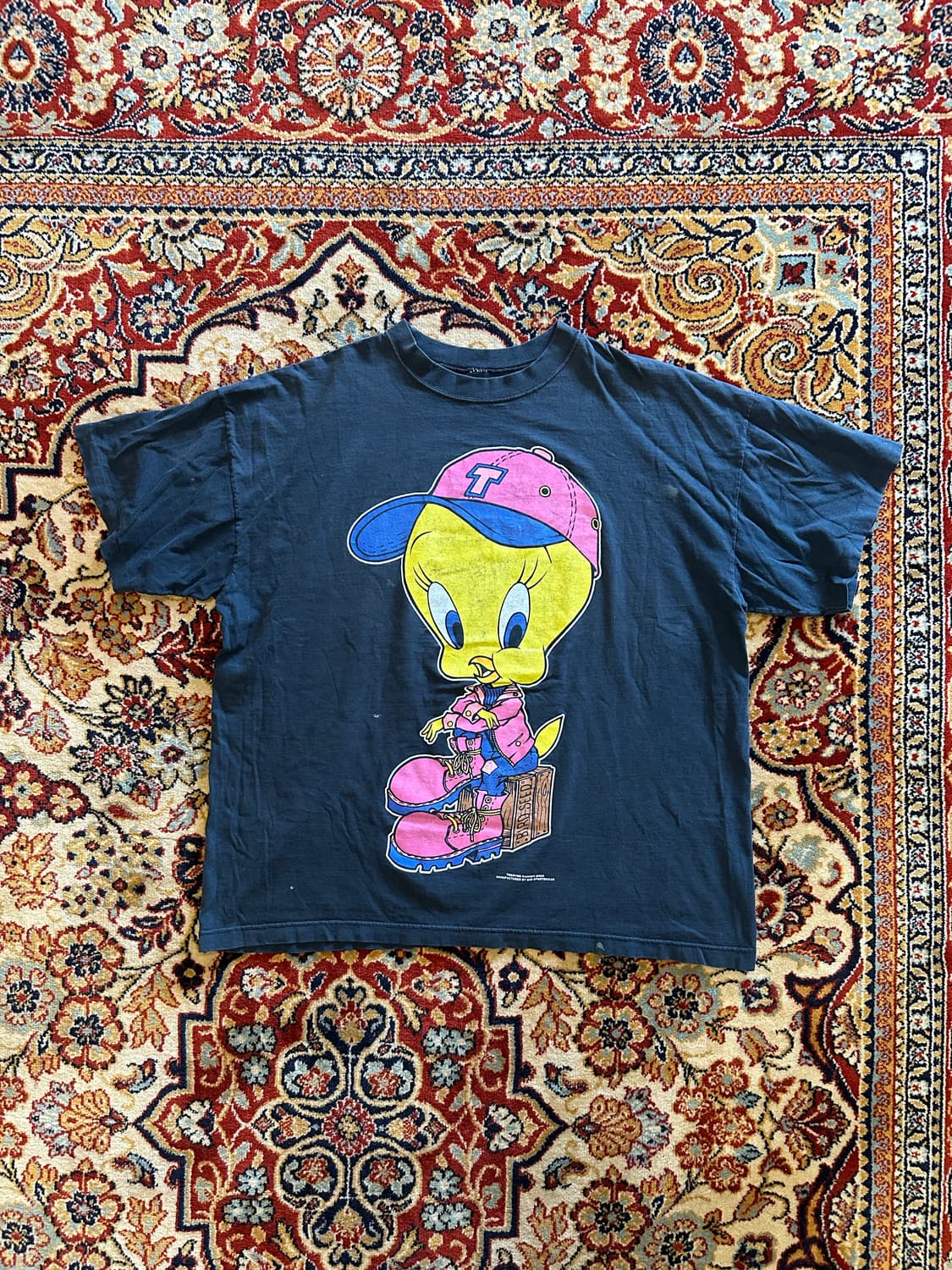 90s 워너브라더스 트위티 '힙합 키드'- XL 상품이미지1