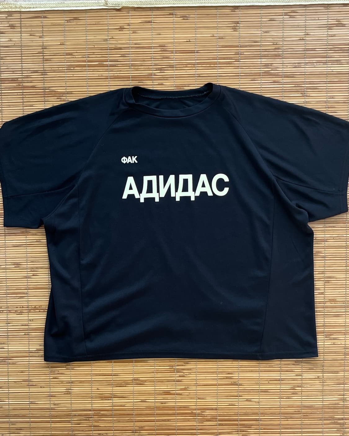 Yeezy FUCK ADIDAS JERSEY 퍽아디다스 티셔츠 상품이미지2