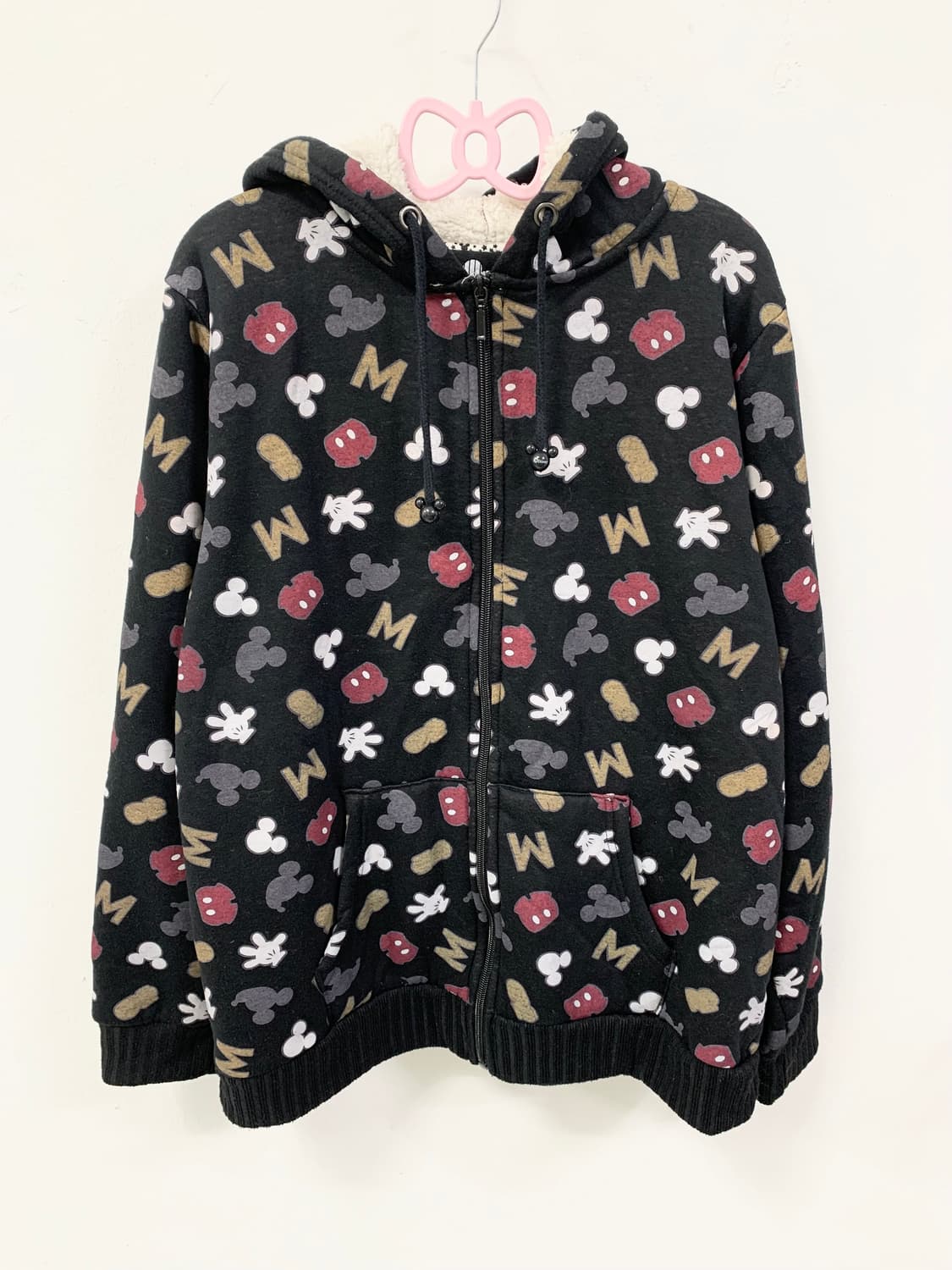 [DISNEY] 미키마우스 폭닥 후드집업 상품이미지3