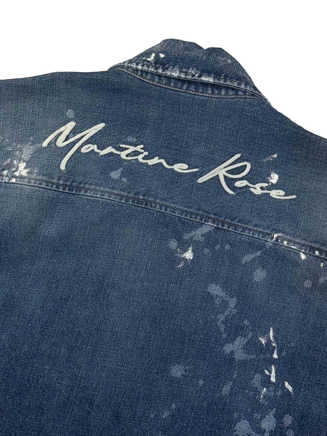 마틴로즈 페인트 이펙트 오버 셔츠 자켓 상품이미지6