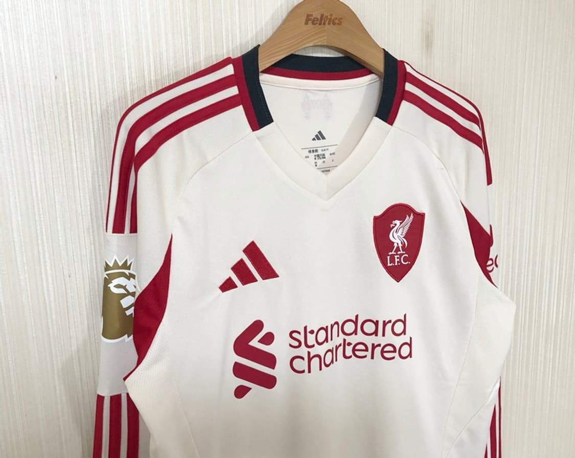 아디다스 25-26 리버풀FC 롱슬리브 어웨이유니폼/져지 M(95) 상품이미지5