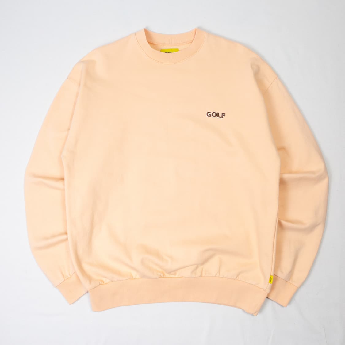 골프왕 3D 브라운 로고 스웻셔츠 상품이미지1