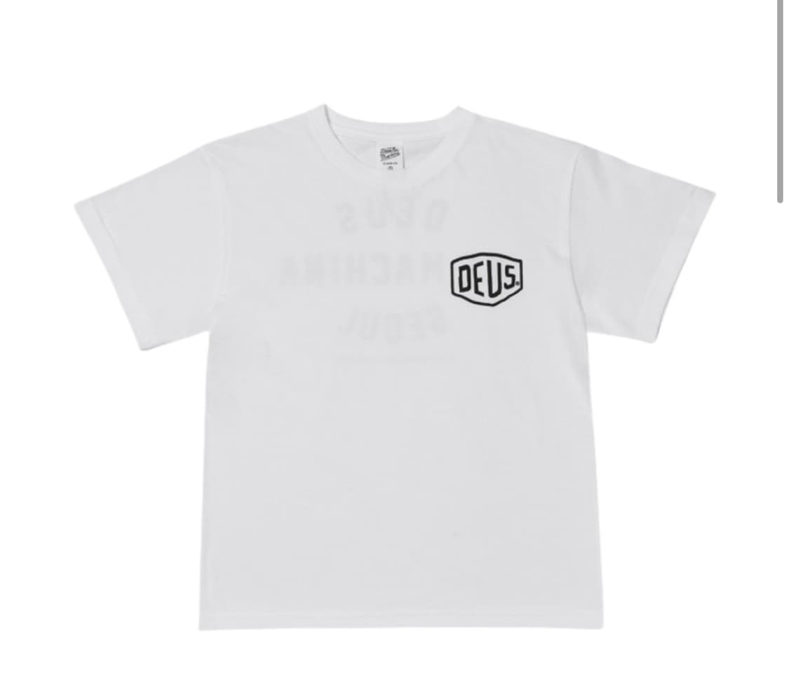 (키즈) 데우스 엑스 마키나 서울 컬리지 티셔츠 회이트 반팔 상품이미지2