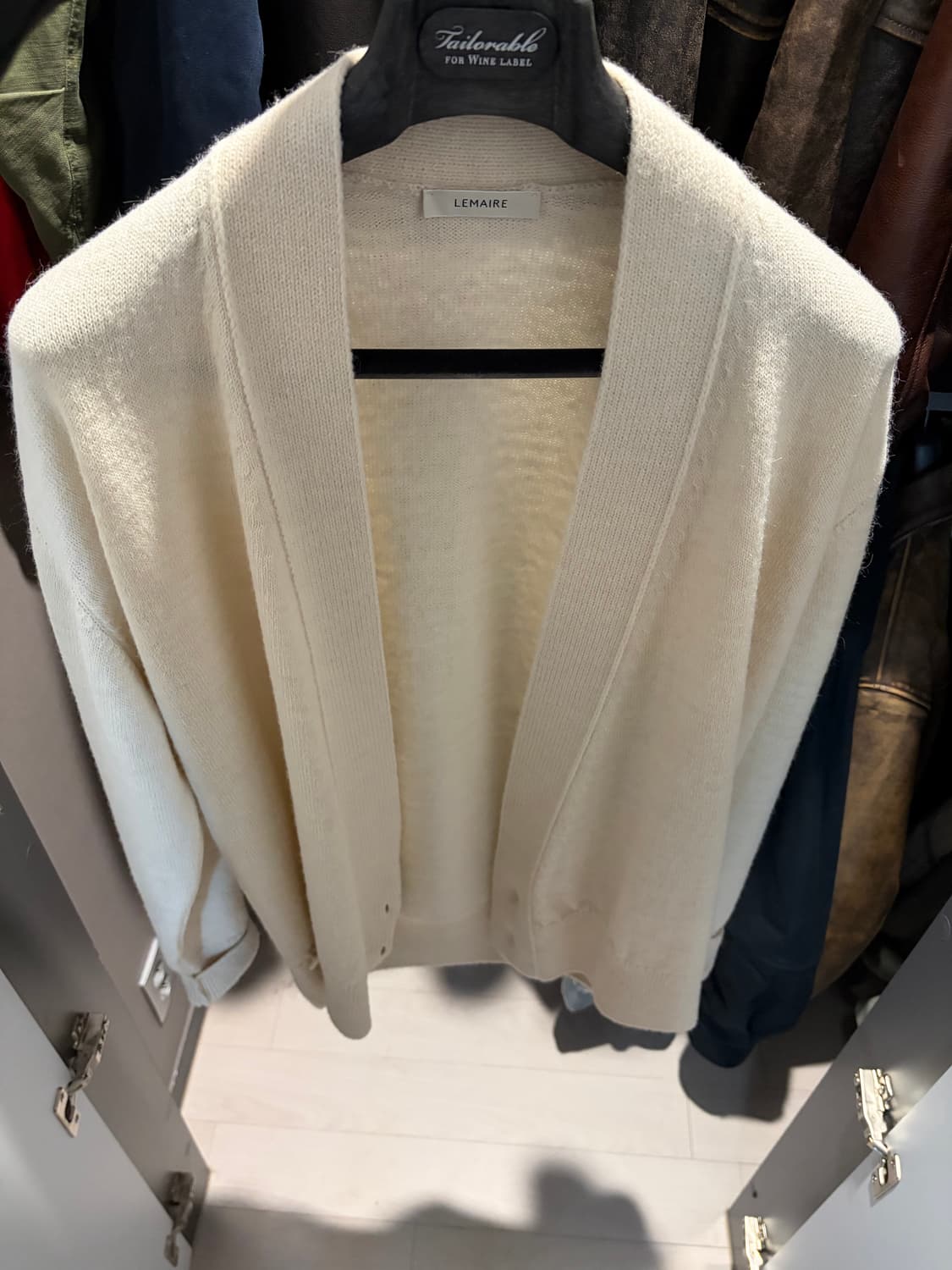 르메르 25fw 랩가디건 M 상품이미지1