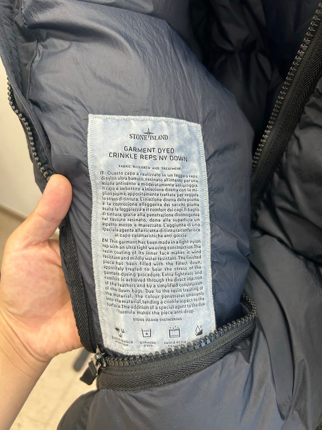 스톤아일랜드 크링클랩스 패딩 2XL 상품이미지4