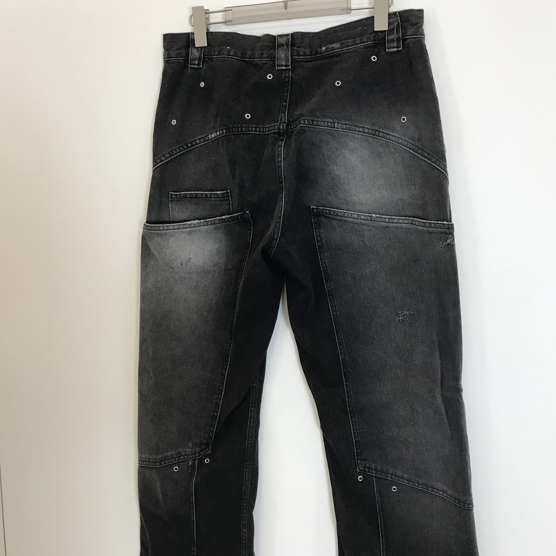 자라 부츠컷 더블니 데님팬츠 [32인치] 상품이미지4