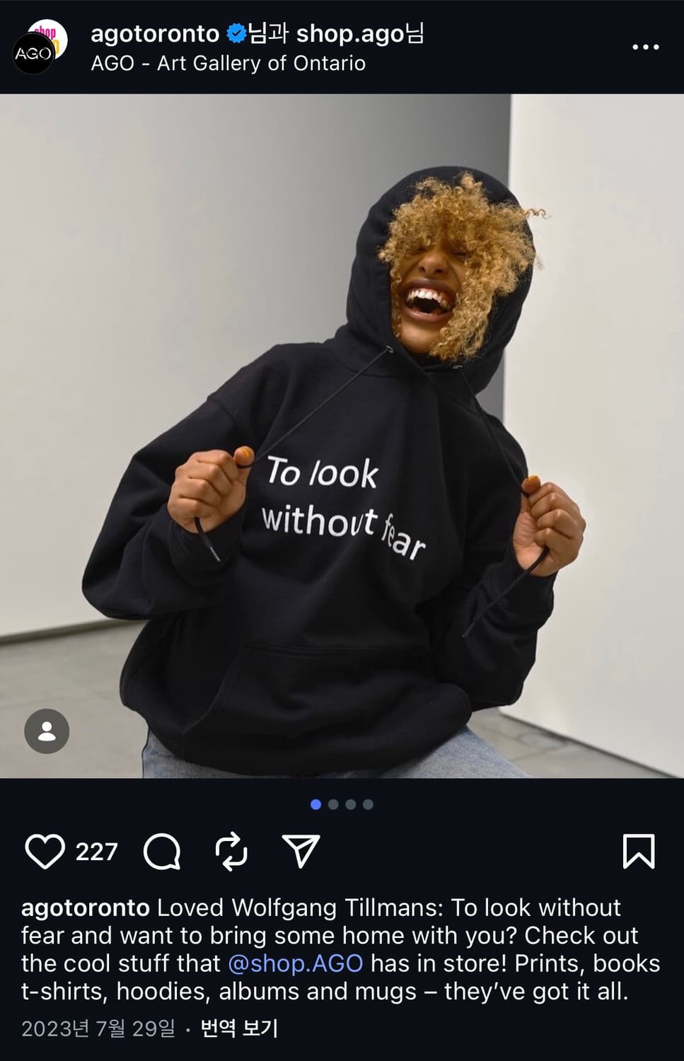 Wolfgang tillmans 볼프강틸만스 후디 xl 상품이미지8