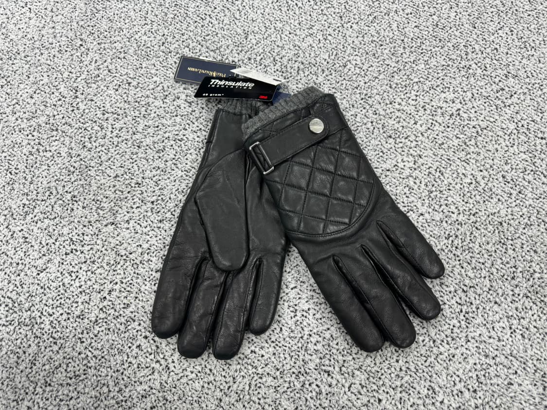 [새상품] 폴로 랄프로렌 램스킨 퀼팅장갑 상품이미지1