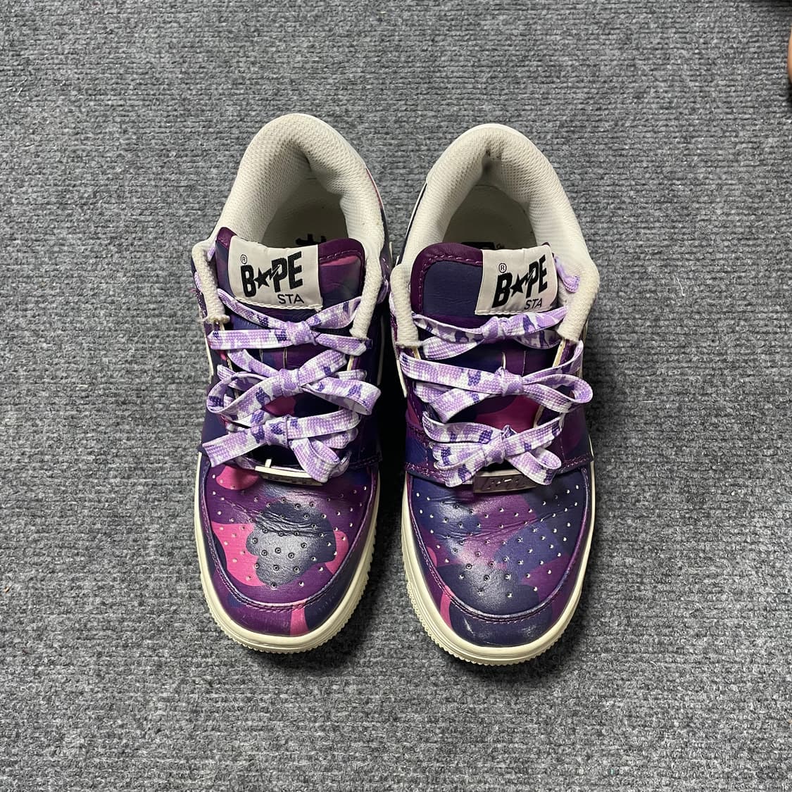 베이프 퍼플 운동화 (235) 상품이미지2