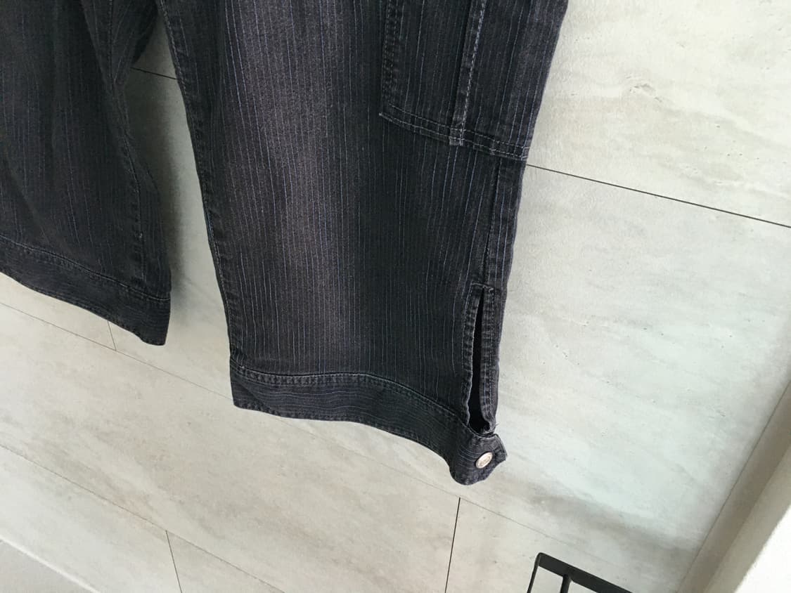 pinstripe cargo cropped pants 상품이미지3