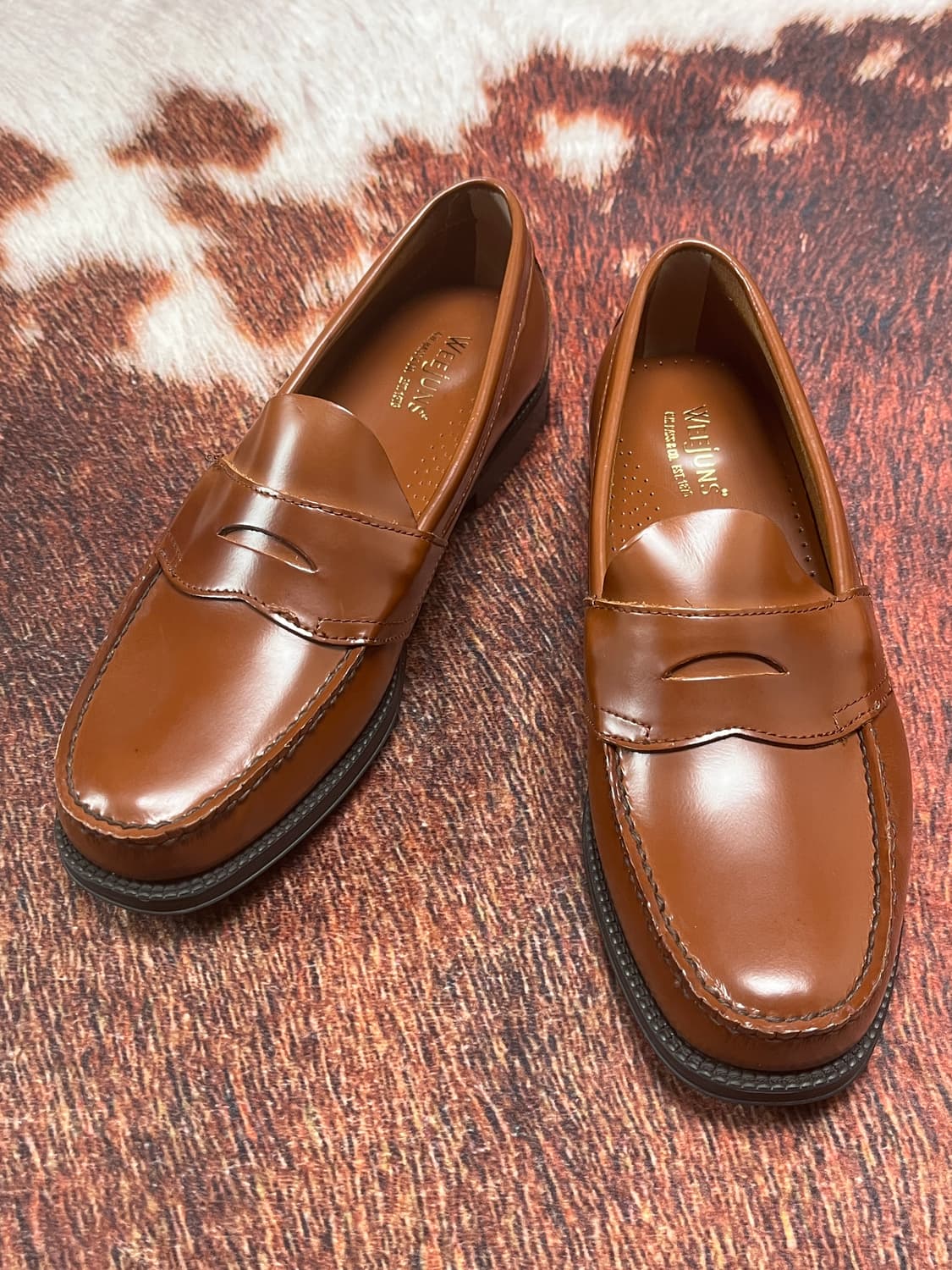 [41.5] 바스 위준 페니로퍼 브라운 상품이미지1