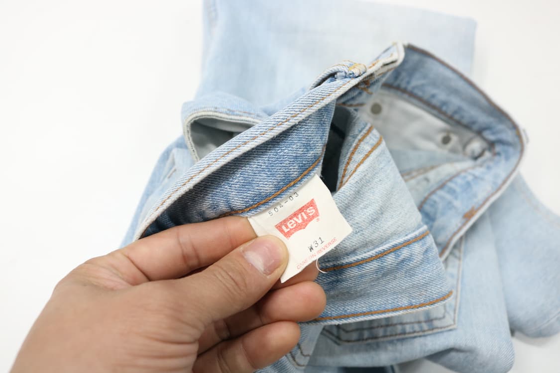 리바이스 빈티지 504 라이트 블루 데님 팬츠 (31) 상품이미지9