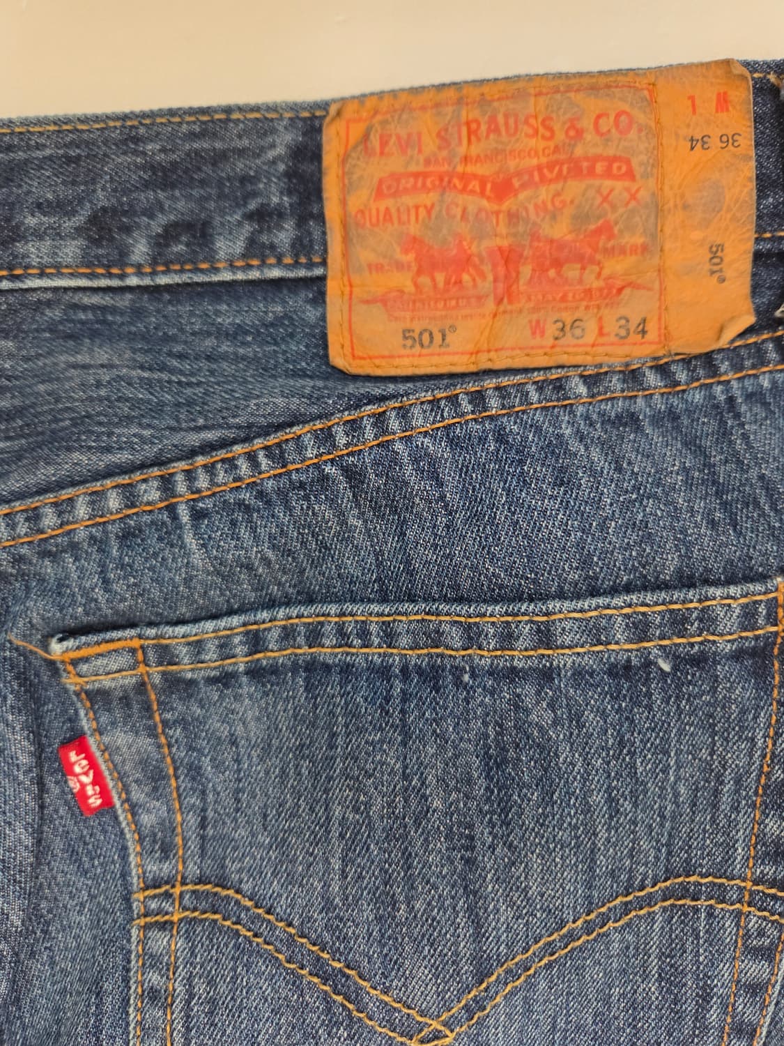 리바이스501 오리지날핏 상품이미지4