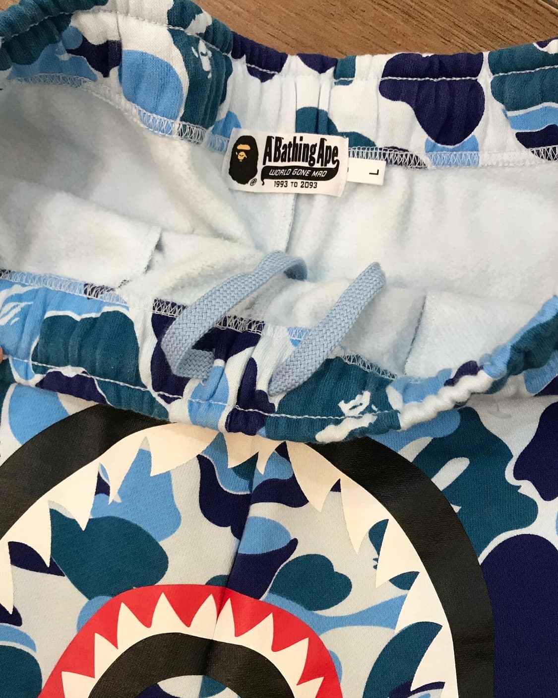 Bape ABC Camouflage Sweat Shorts Pants 상품이미지7