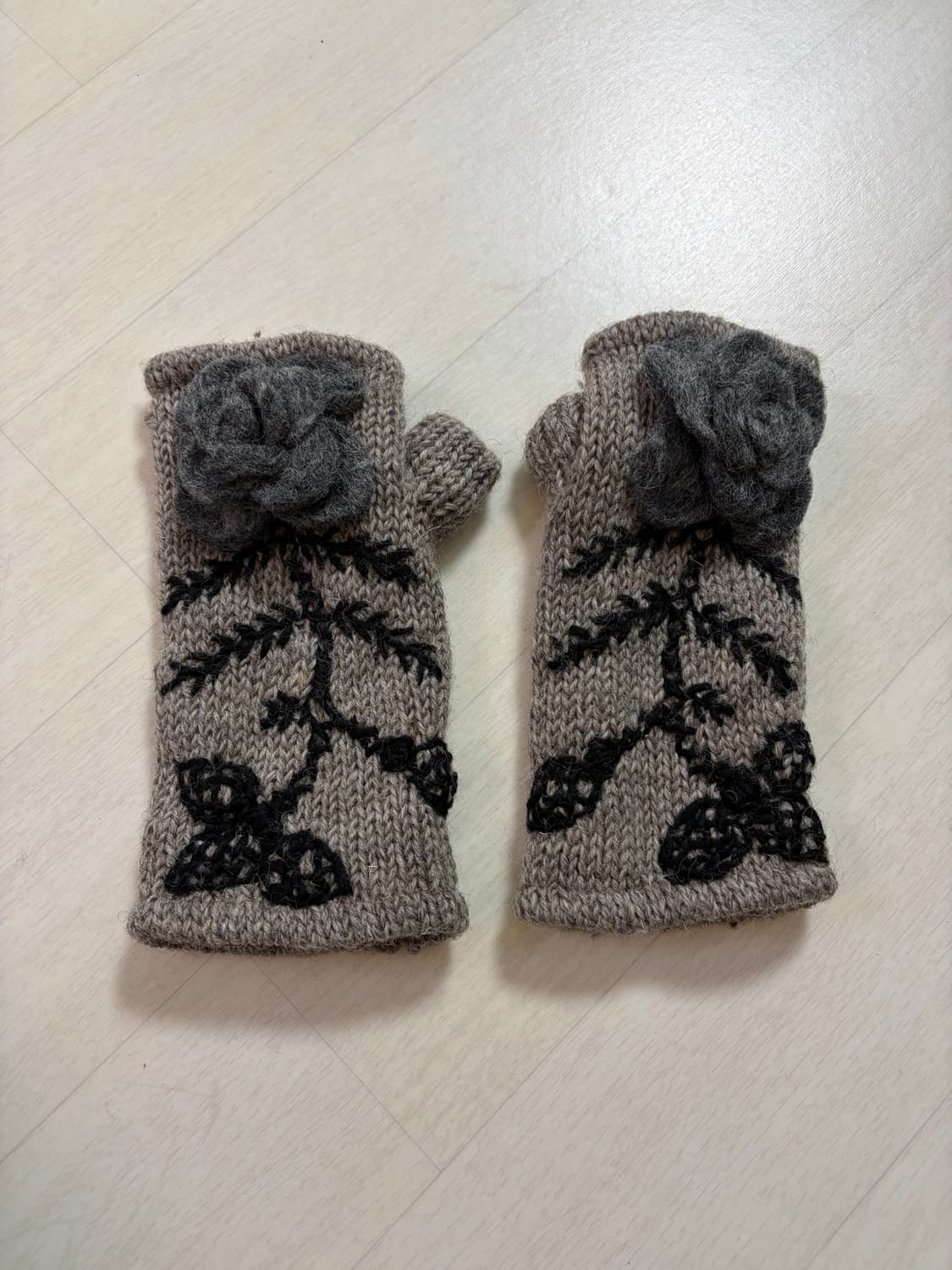 일본 핸드니트 장갑 상품이미지4