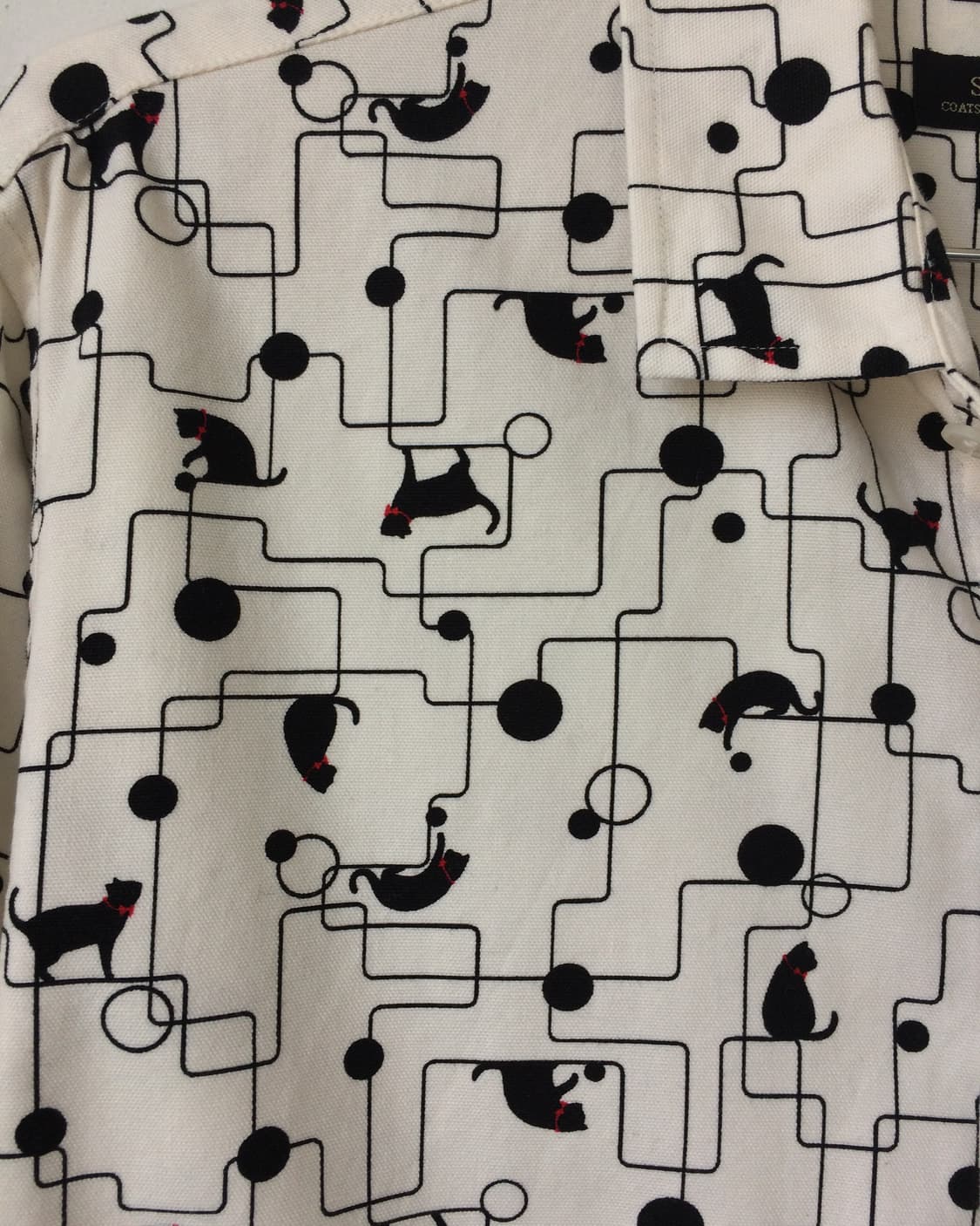 Cat pattern shirt 상품이미지4