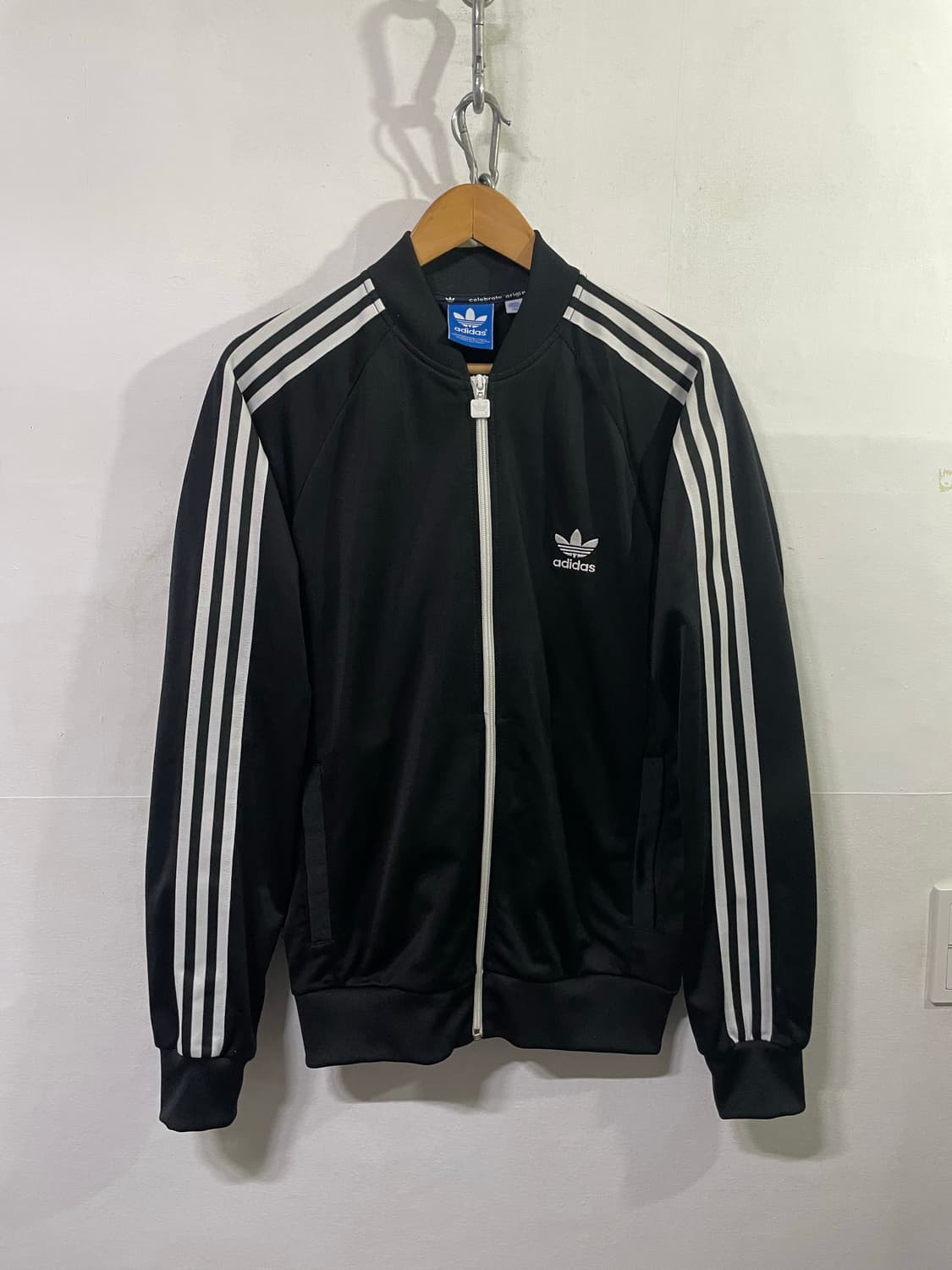 아디다스 파이어버드 트랙탑 져지 자켓 화이트 110 사이즈 상품이미지1