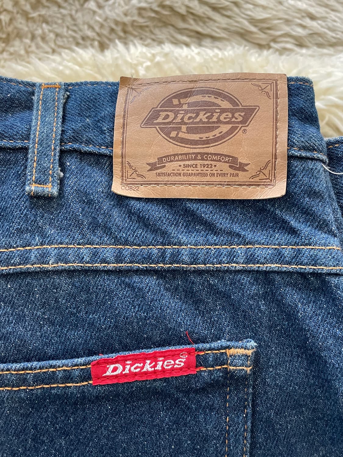 디키즈 플란넬 안감 데님팬츠 청바지 상품이미지4