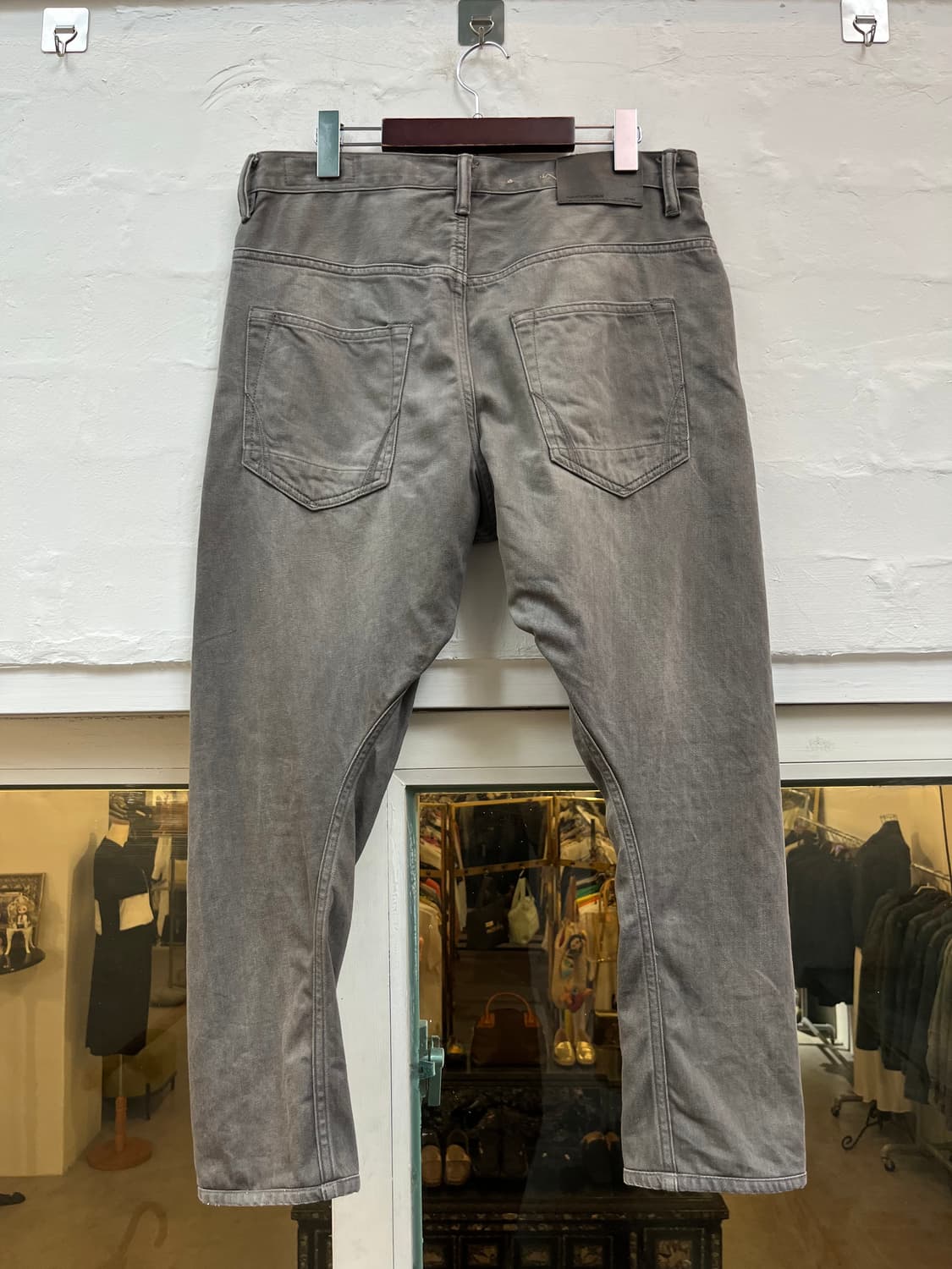 Allsaints 데님 커브드 팬츠 W32 상품이미지5