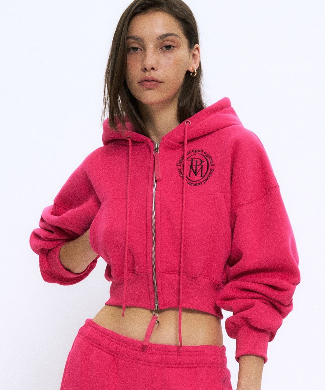 파르티멘토 우먼 기모 후드집업 상품이미지2