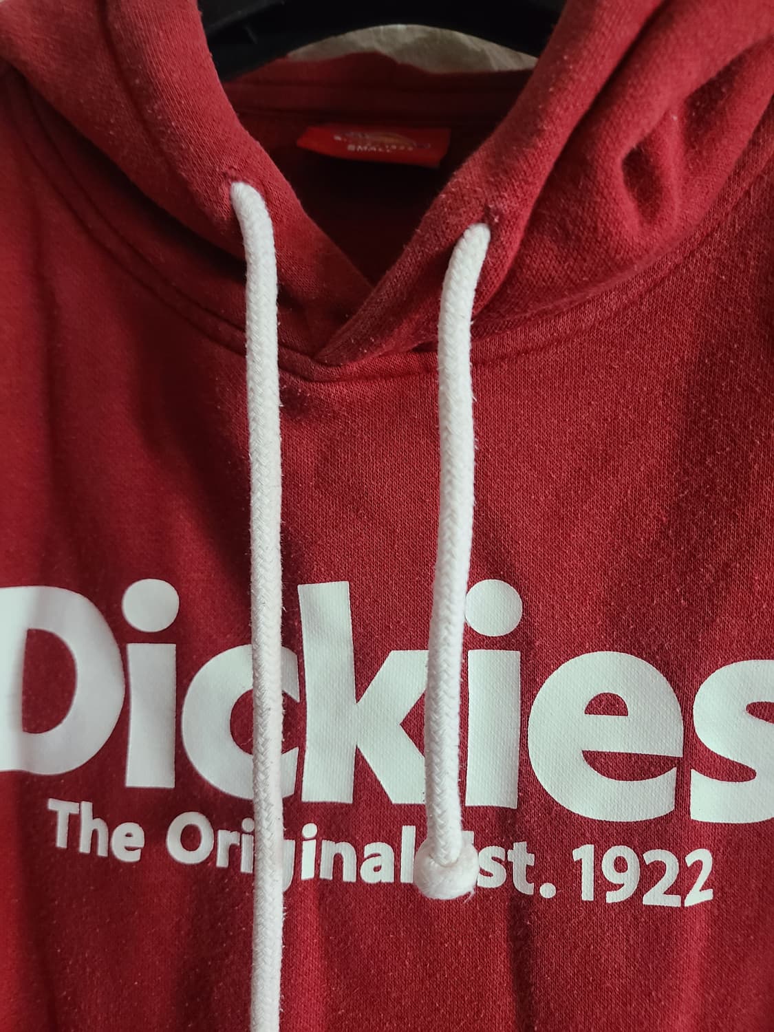 디키즈 빨간색 후드티(스몰) 상품이미지4