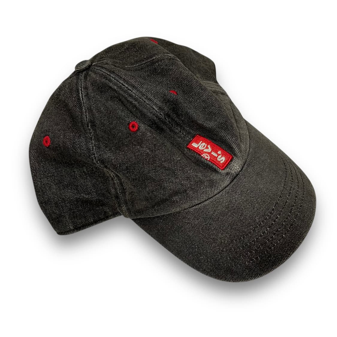 리바이스 레드탭 흑청 워시드 빈티지 볼캡 상품이미지6
