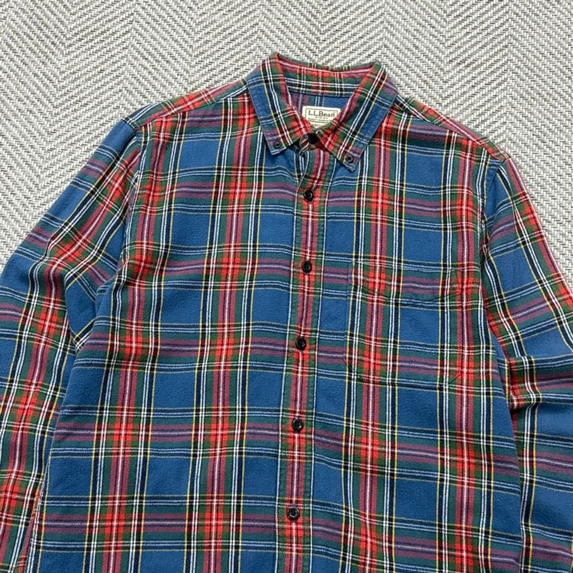 엘엘빈 플란넬 체크셔츠 v2439 상품이미지3