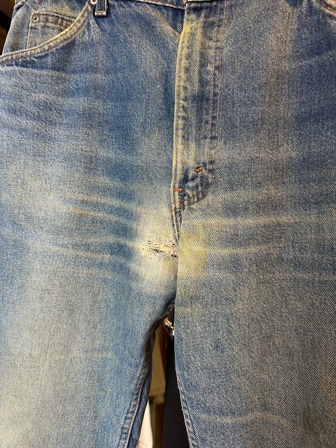 90s 리바이스 오렌지탭 데님 팬츠 36x34 made in usa 상품이미지4