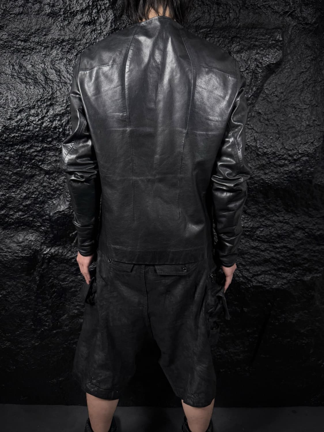 Leon Louis Anatomical Leather Jacket 상품이미지3