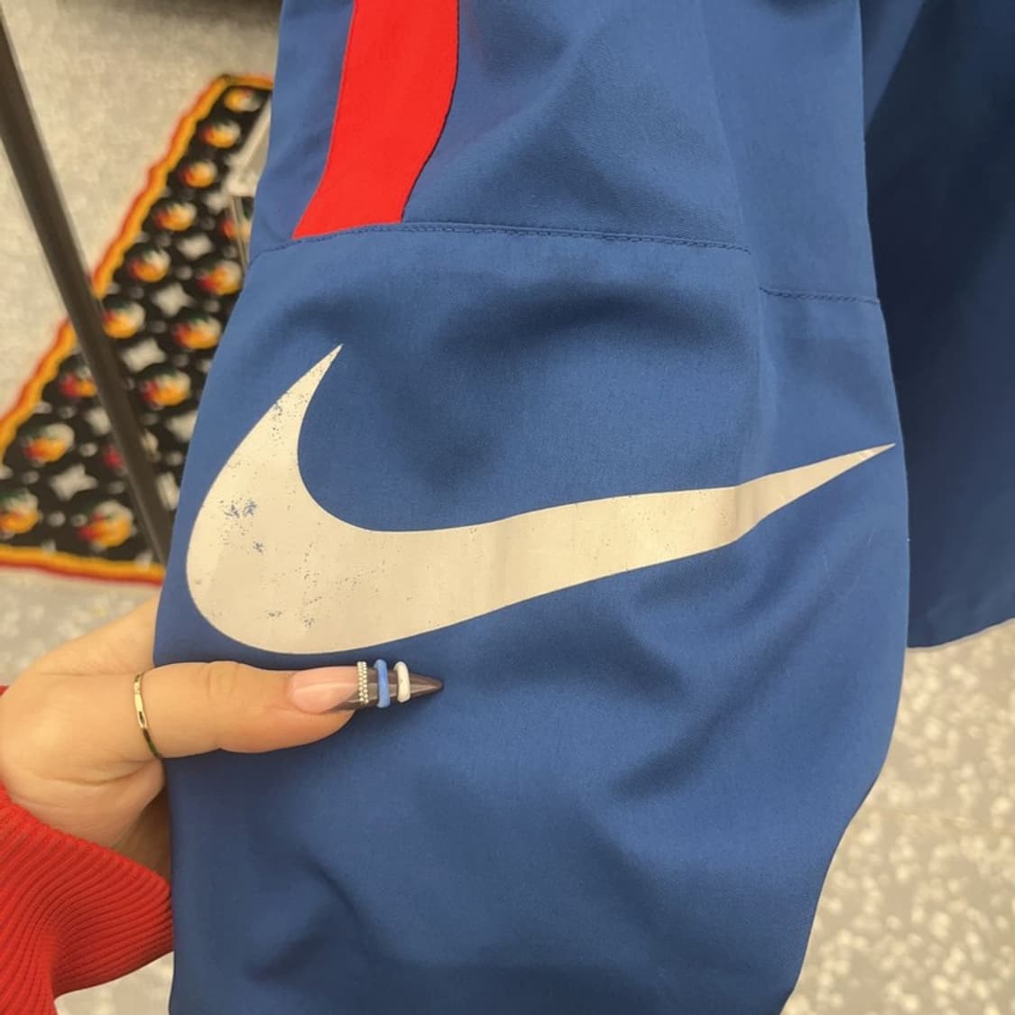 나이키 올드스쿨 레트로 00's 바람막이 자켓 XL C07804 상품이미지7