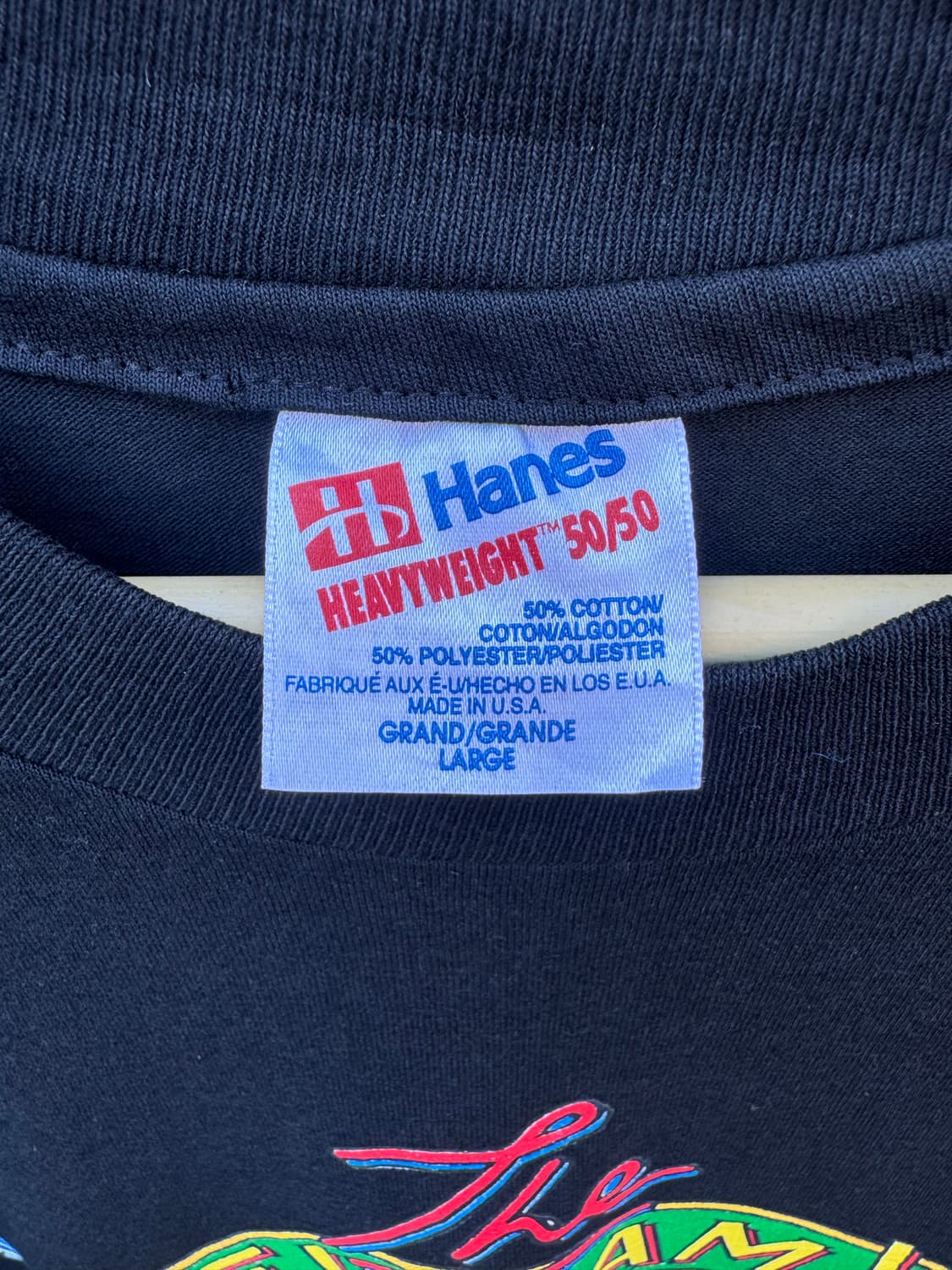 90s 헤인즈 벨라미 브라더스 프린팅 싱글스티치 밴드 반팔 티셔츠 상품이미지5