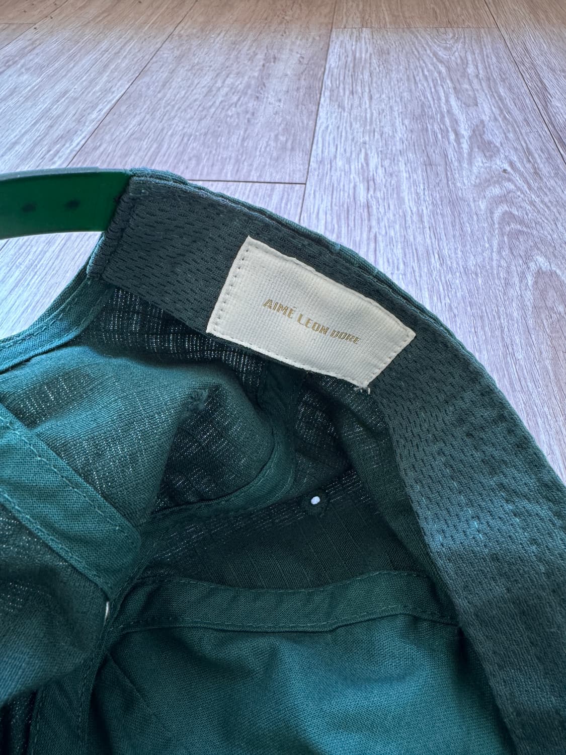 에임레온도르 유니스패어 립스탑 캡 그린 상품이미지2