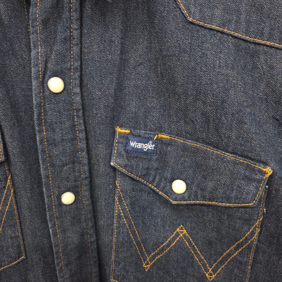 랭글러 데님 웨스턴 셔츠 남방 여L 상품이미지4
