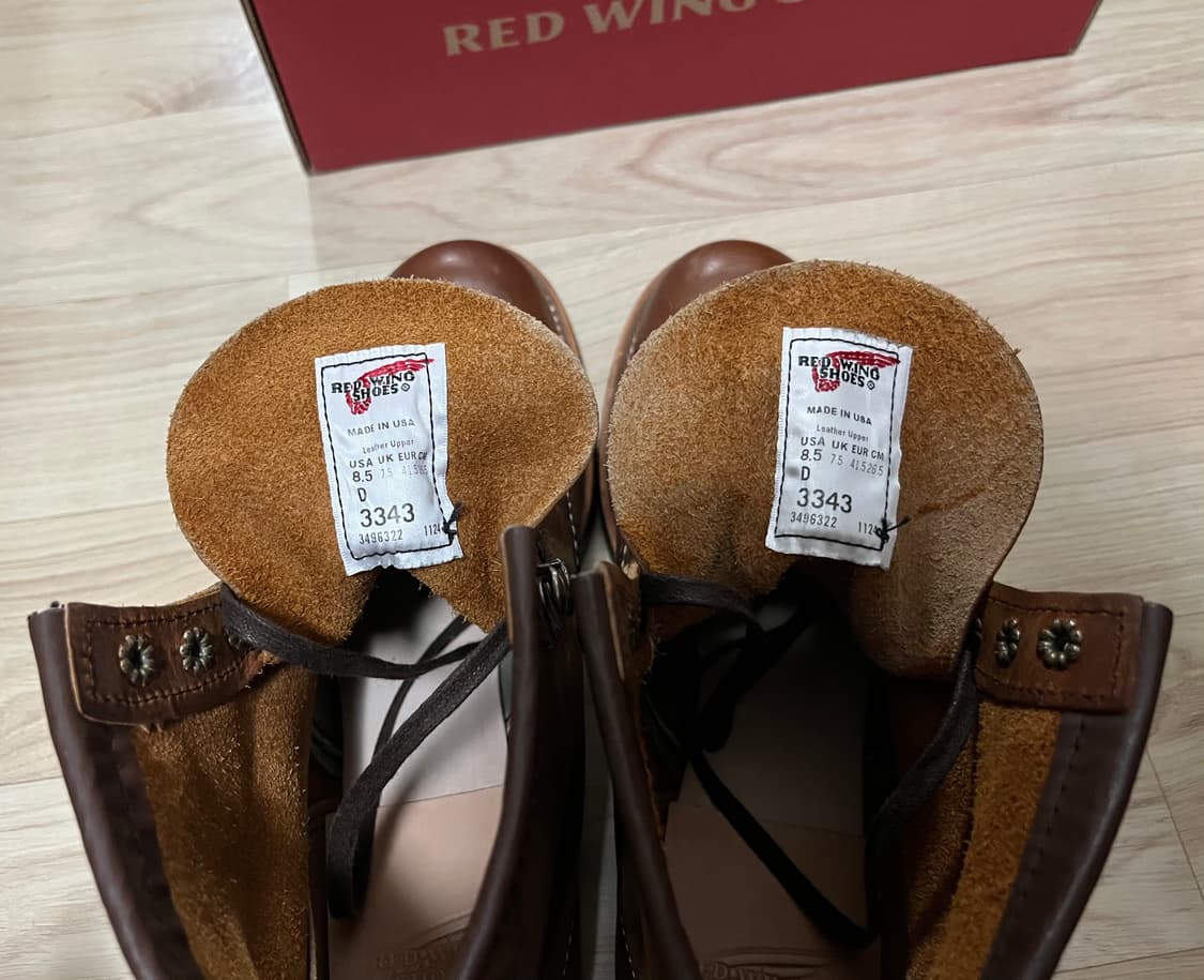 레드윙 블랙스미스 3343 카퍼 러프앤터프 8.5D(265) 상품이미지6