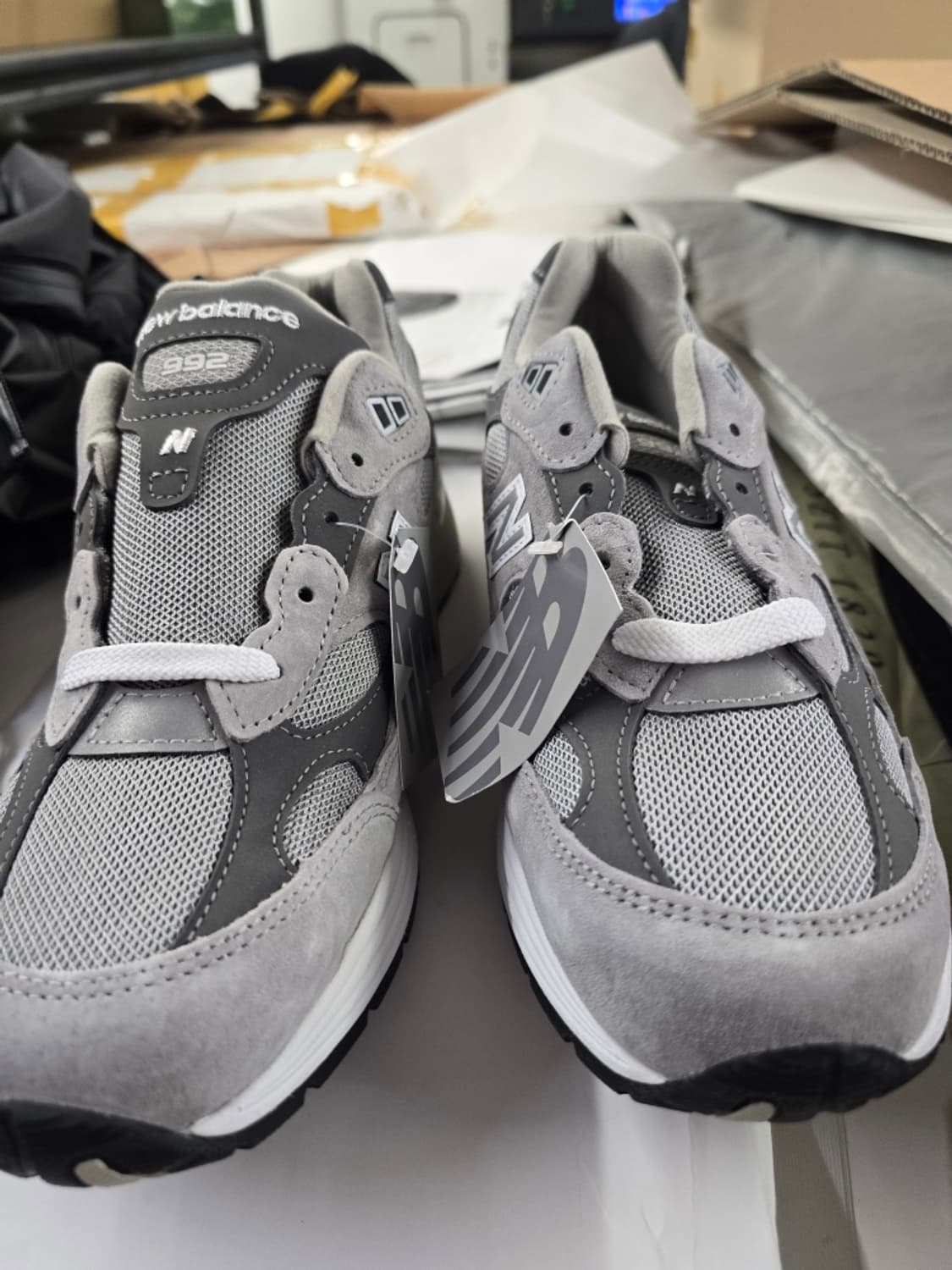 뉴발란스 992 그레이 260mm 새제품 상품이미지3