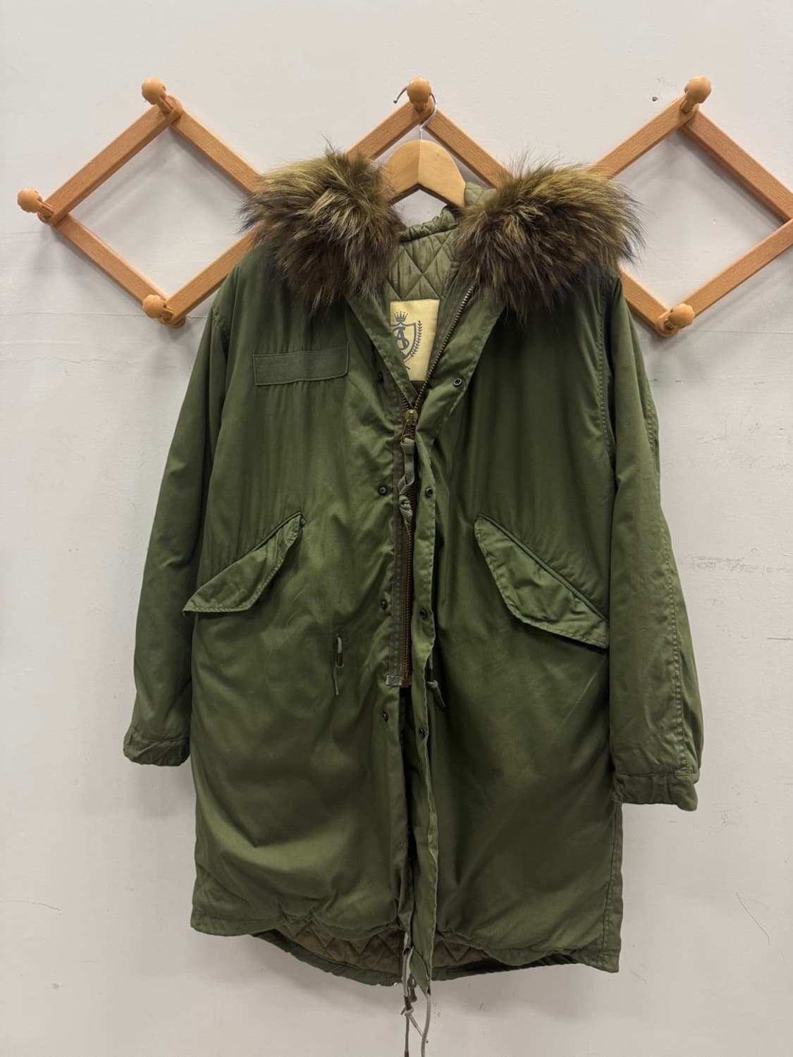 AS65 리얼 야쿤 야상점퍼 L 여성용 (66~77)  상품이미지1