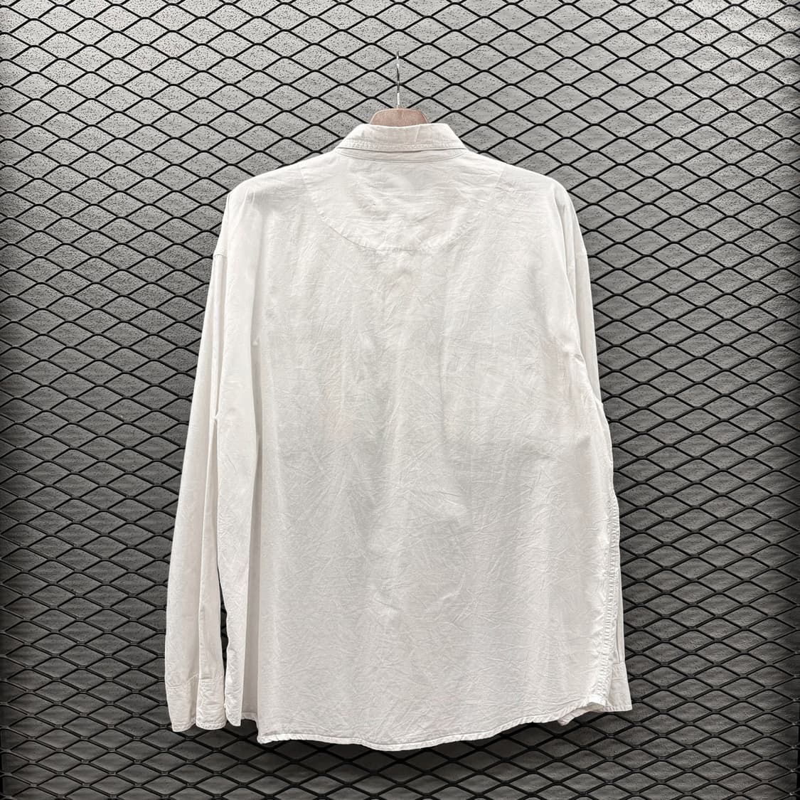 USA VINTAGE 클래식카라 웨스턴셔츠 전면 오픈포켓 요크컷 디테일 상품이미지3