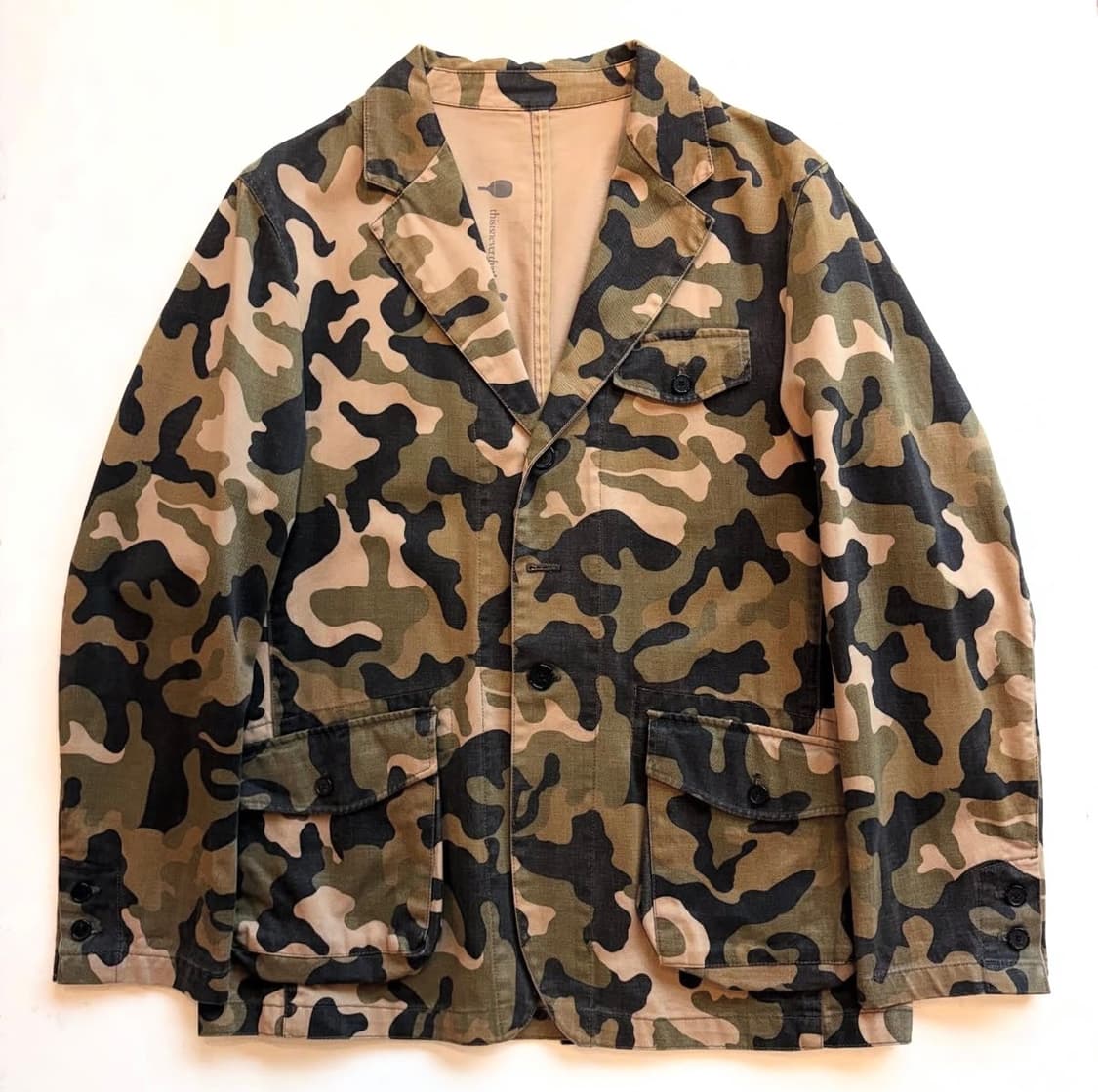 디스이즈네버댓 카모 자켓 상품이미지1