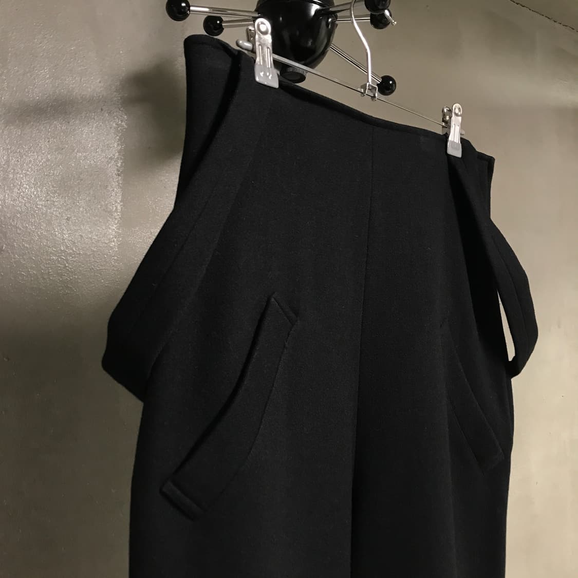 Y's 요지야마모토 울 팬츠 블랙 SS(W) 상품이미지4