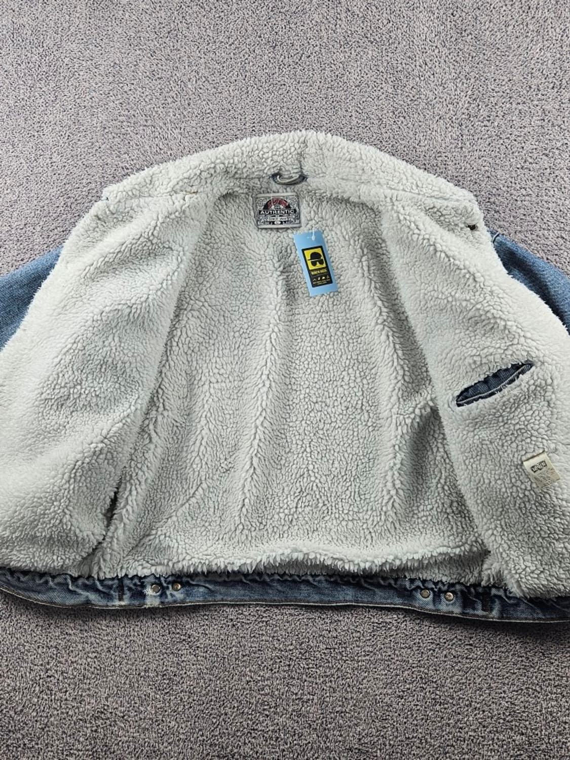 90's USA 리바이스 쉐르파 데님 트러커 자켓 ( L )/ 11021 상품이미지9