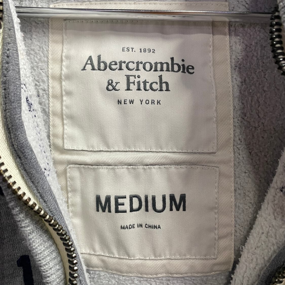 아베크롬비 아치로고 1892 후드집업 B3135 상품이미지4