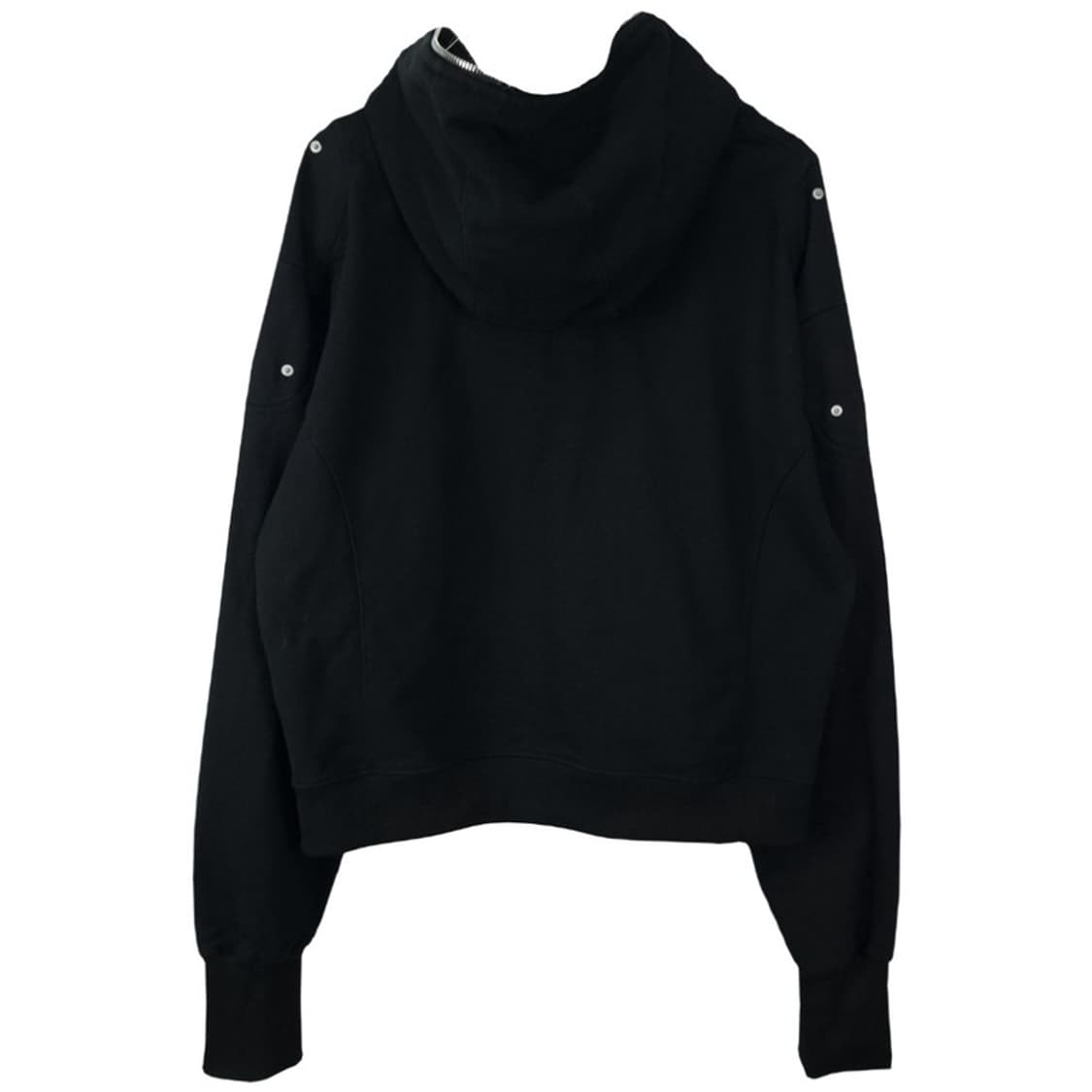 [선데이오프클럽] 풀 페이스 집업 헤비 테리 모토 크롭 후드 M20247 상품이미지3