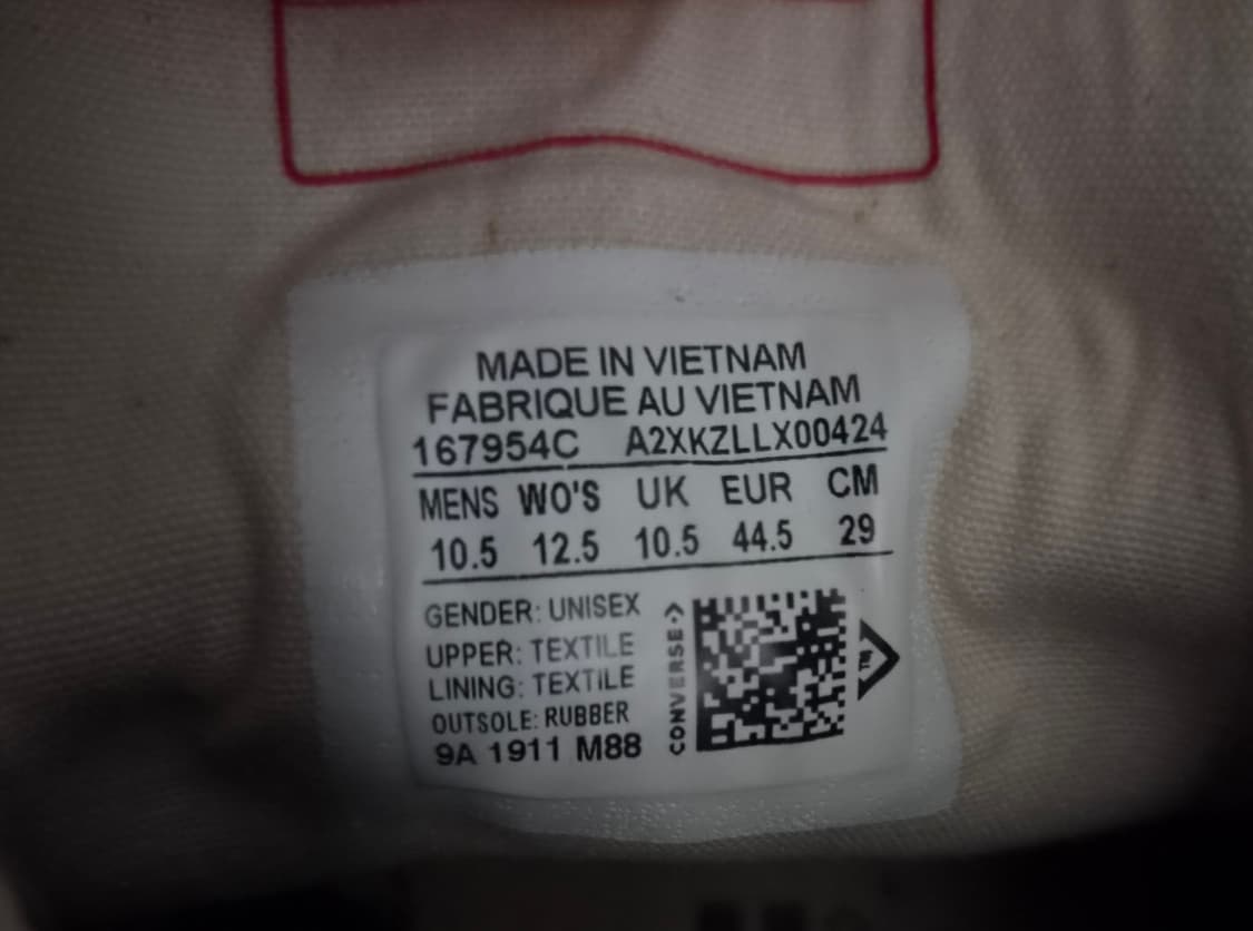 컨버스 x 피어 오브 갓 에센셜 척 70 하이 2족 일괄 상품이미지5