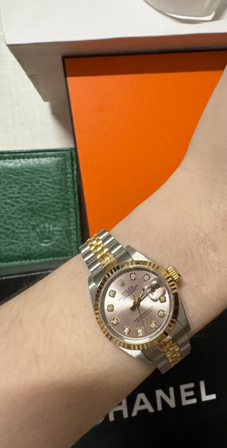 롤렉스 데이저스트 콤비 텐포인트 여성용 26mm 상품이미지2