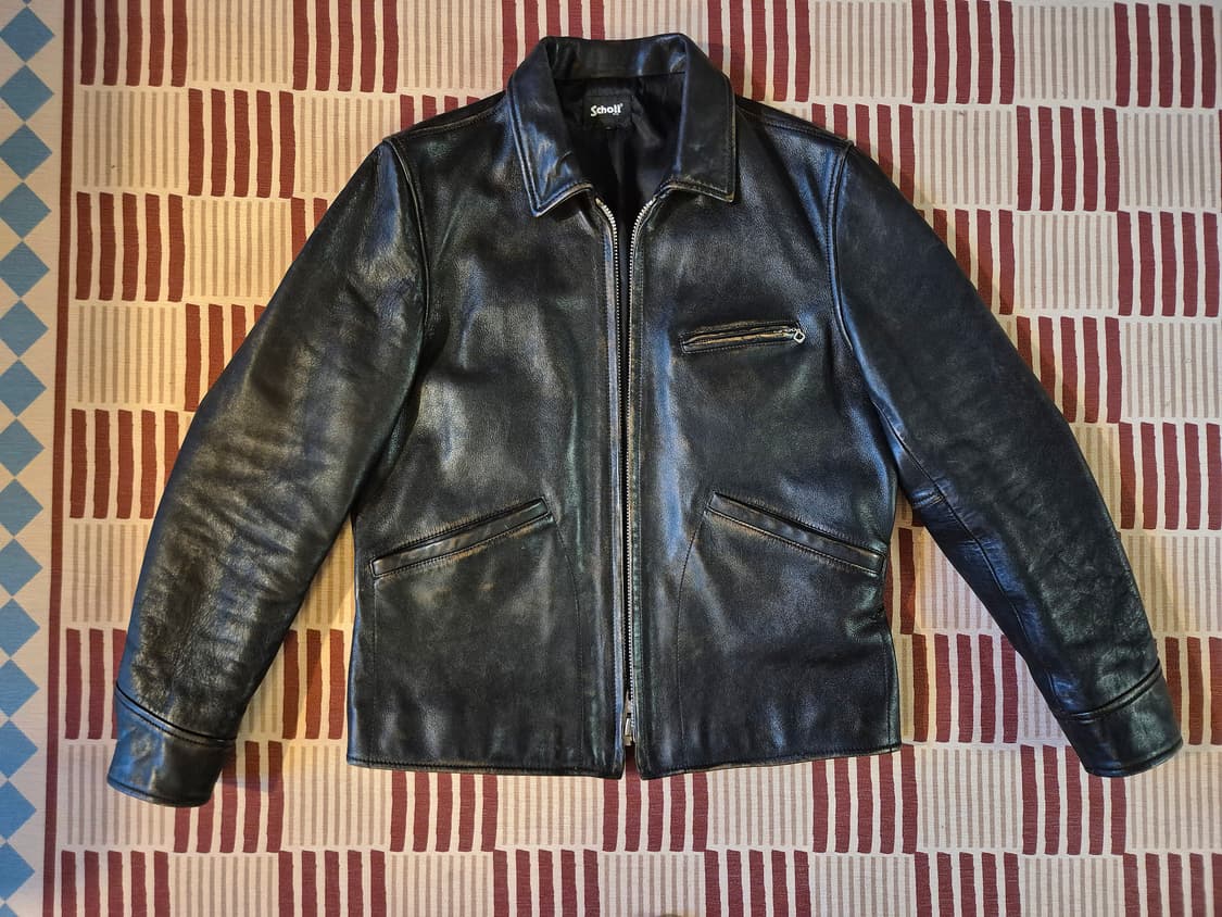 Schott 싱글 가죽 자켓 상품이미지4