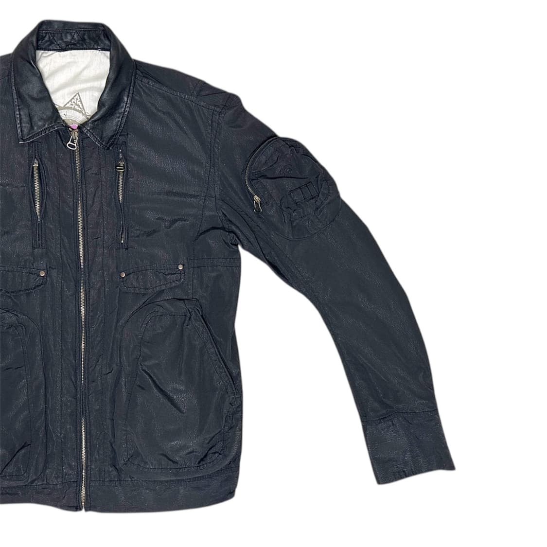 디젤 나일론 메탈리카 봄버 자켓 블랙 상품이미지6