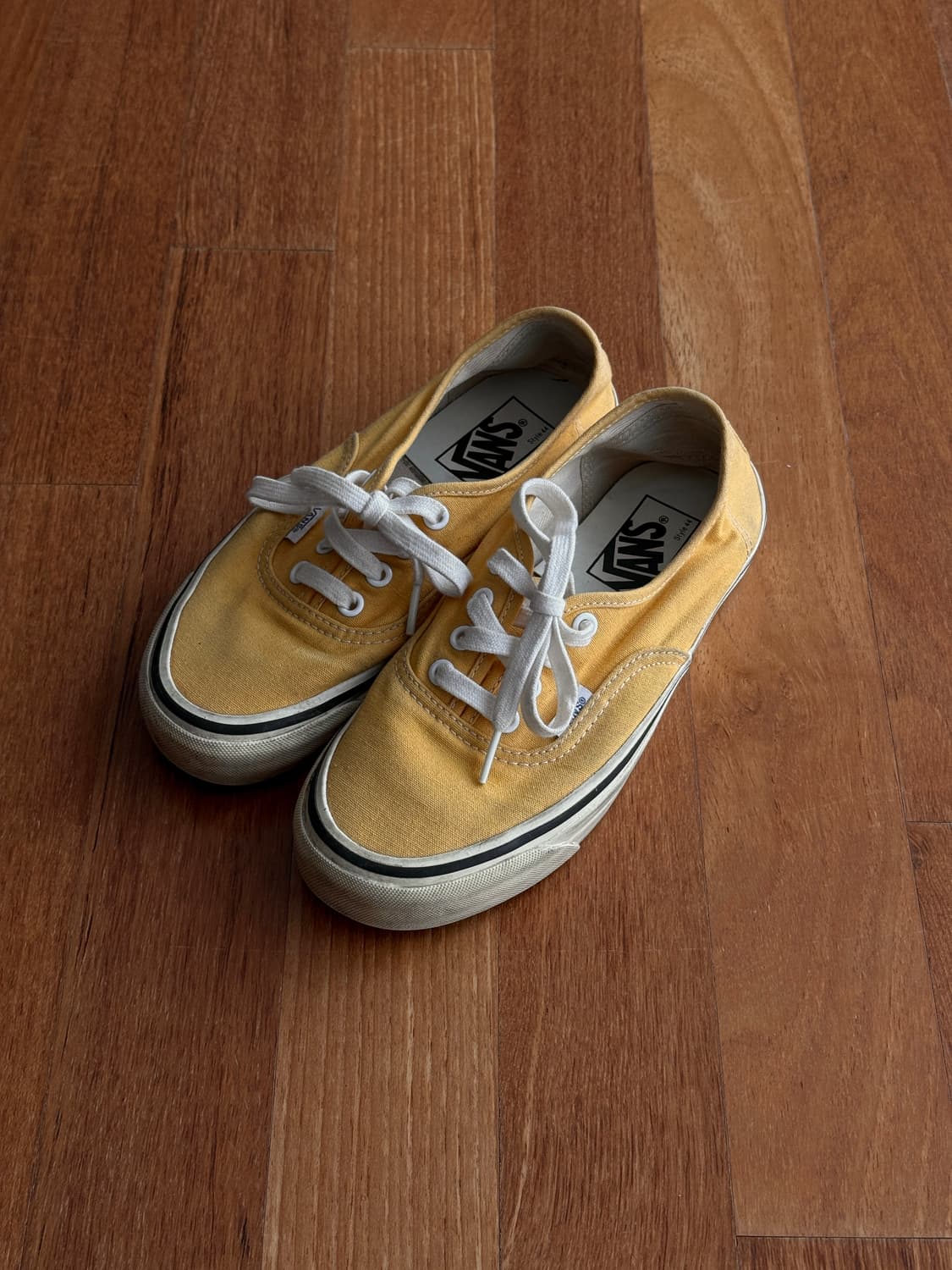 데드스탁 VANS 반스 어센틱 44 옐로우 230 상품이미지1