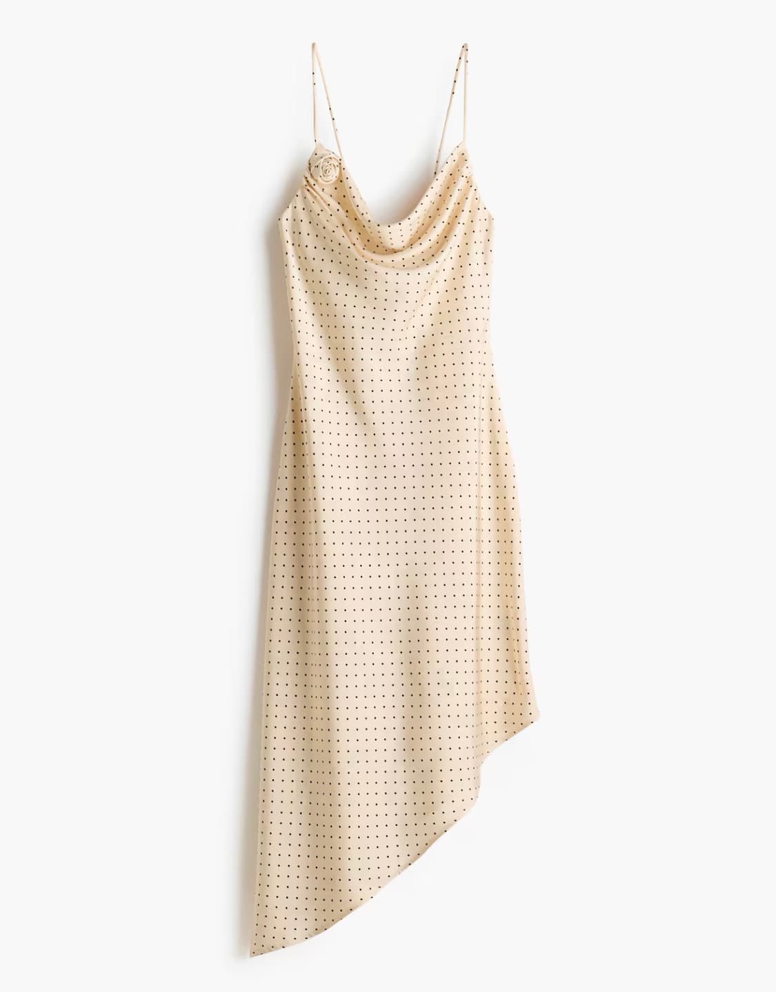 어시메트릭 새틴 드레스 상품이미지1