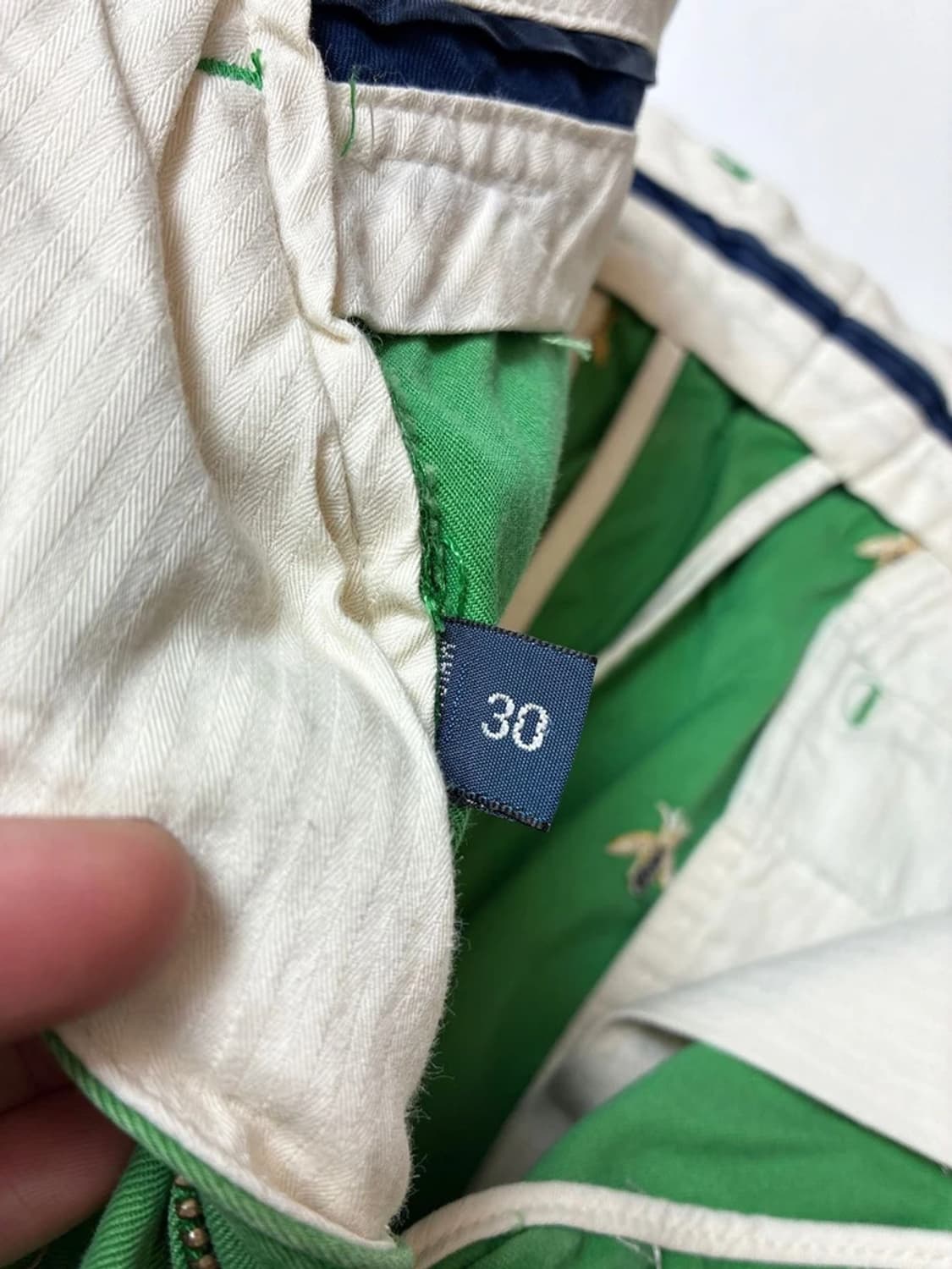 폴로 랄프로렌 00's 임브로이더 꿀벌 치노 팬츠 PN8704 상품이미지8