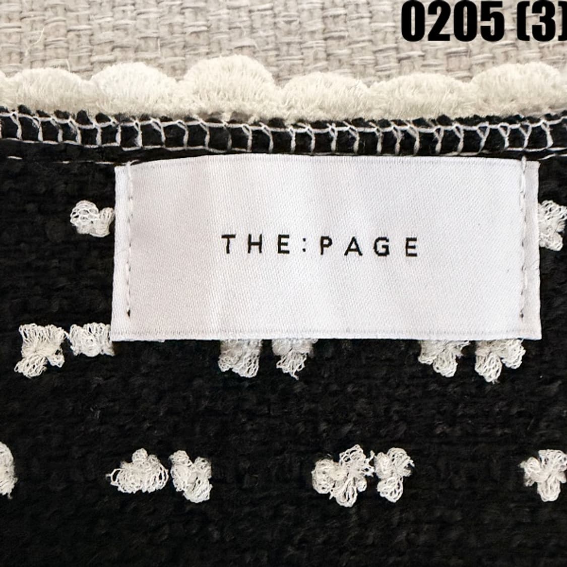 [F] 더 페이지 퍼프소매 금장단추 포인트 러블리 가디건 0205(3) 상품이미지4